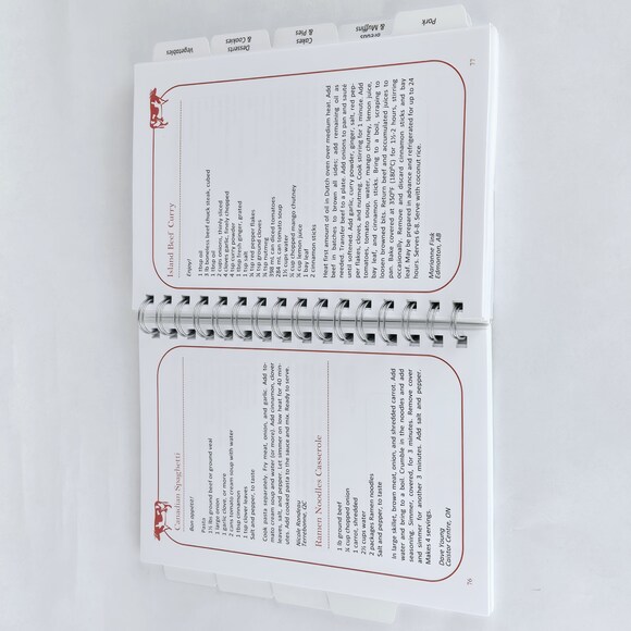 Vintage ENBRIDGE Cookbook Sharing Family Favourites Across the Miles - Picture 15 of 16